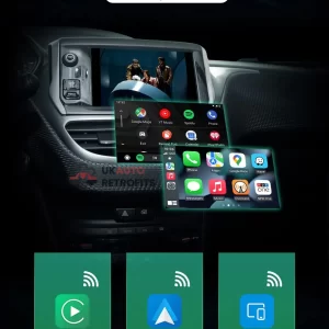 Peugeot Citroen DS Wireless Apple CarPlay and Android Auto