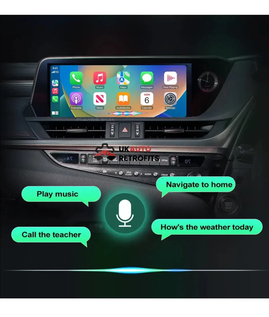 Lexus Carplay Android Auto voice command
