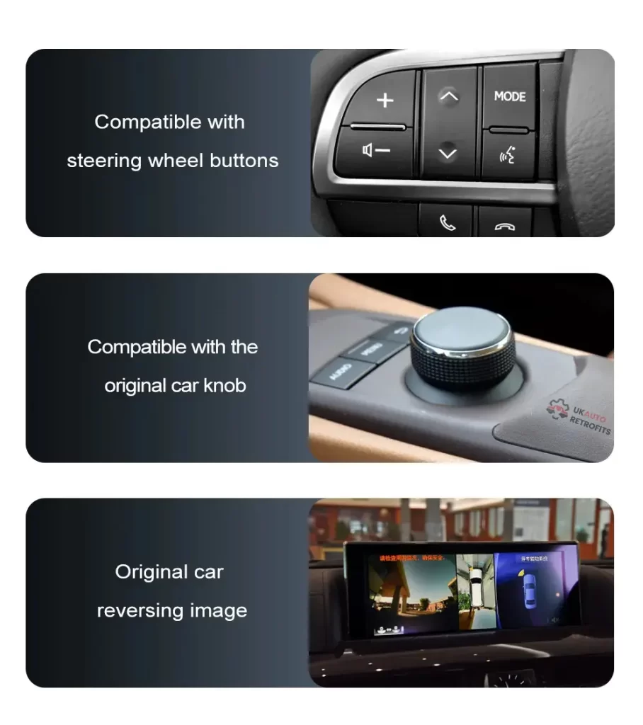 Lexus Carplay box works with original car controls
