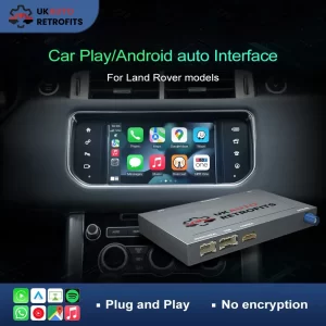 Land Rover Range Apple CarPlay and Android Auto