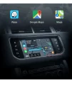 Land Rover Range Jaguar Apple Carplay and android auto supported map apps